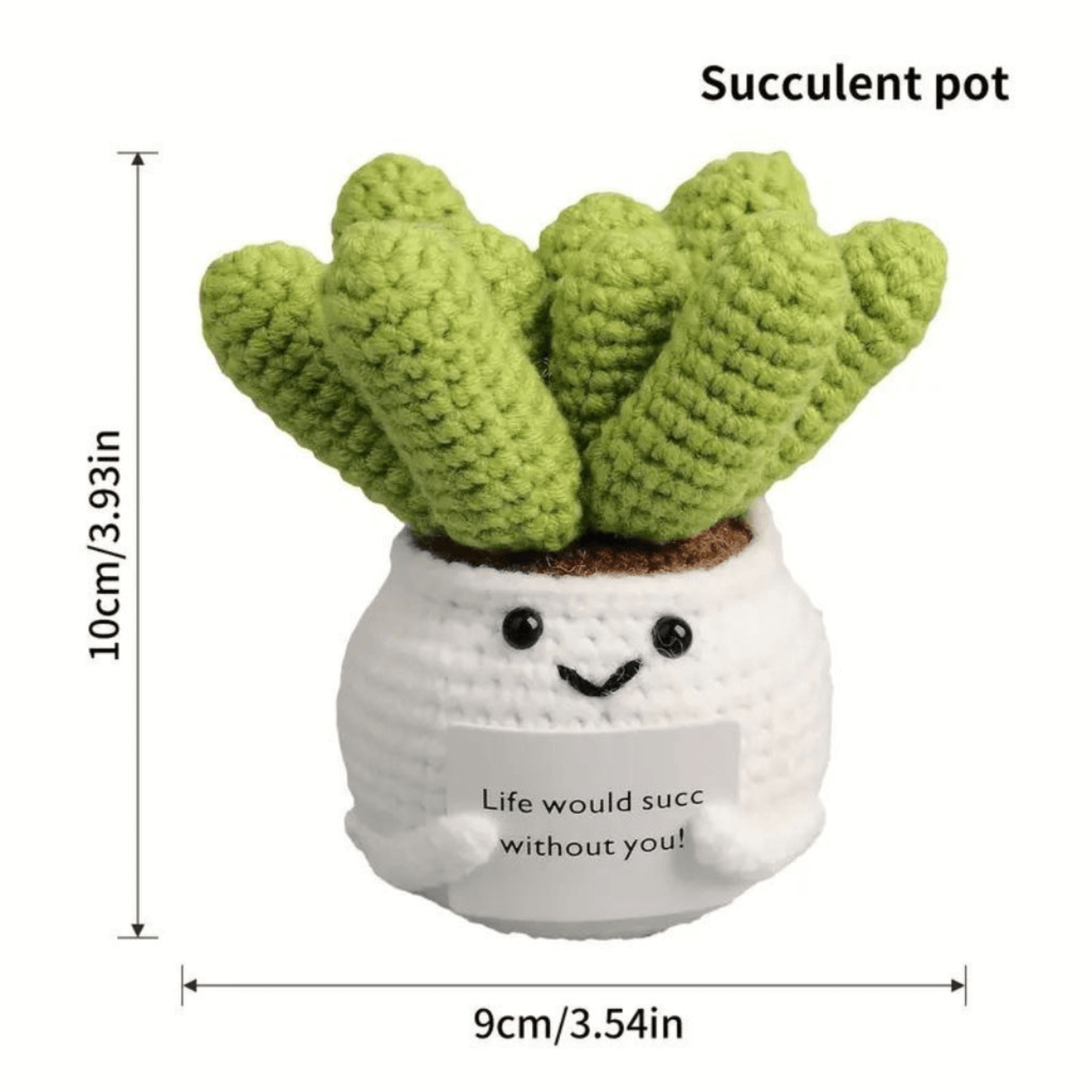 Amigurumi Succulent Plushy