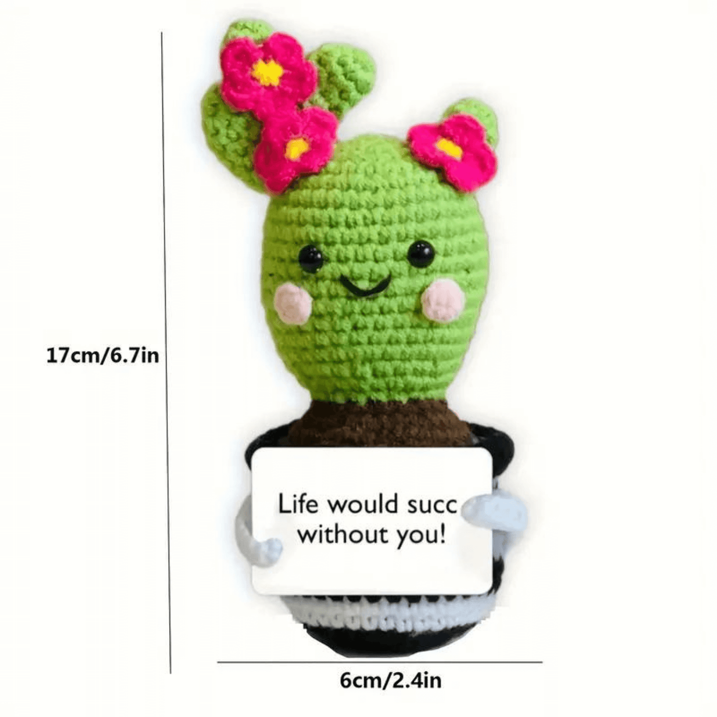 Crochet Cactus Plushy