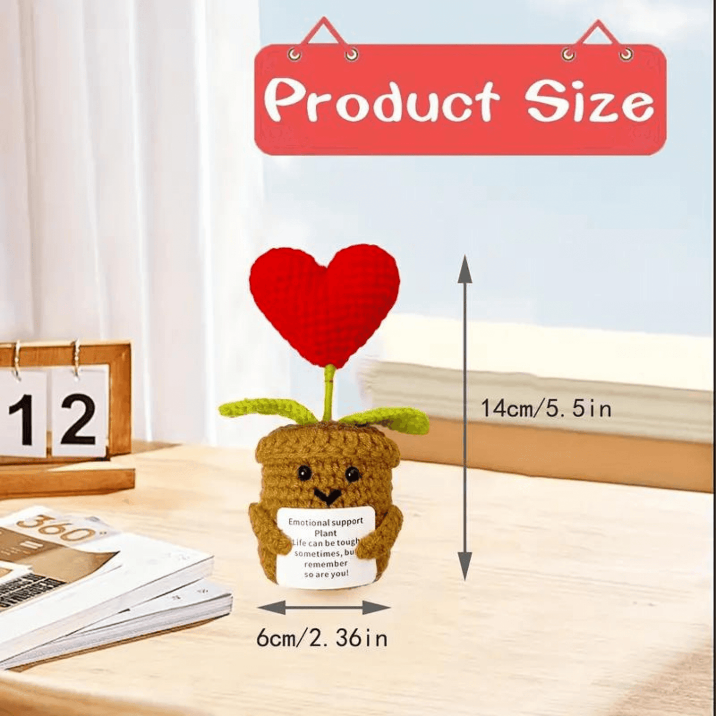 Heart Crochet Plushy