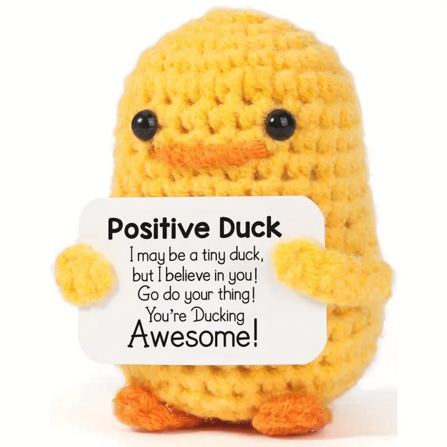 Handmade Amigurumi Duck Plush Toy