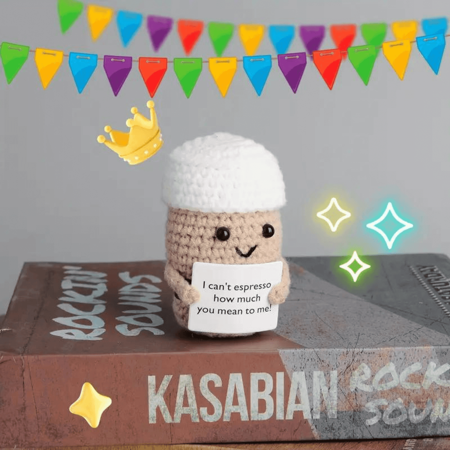 Handmade Amigurumi Espresso Cup