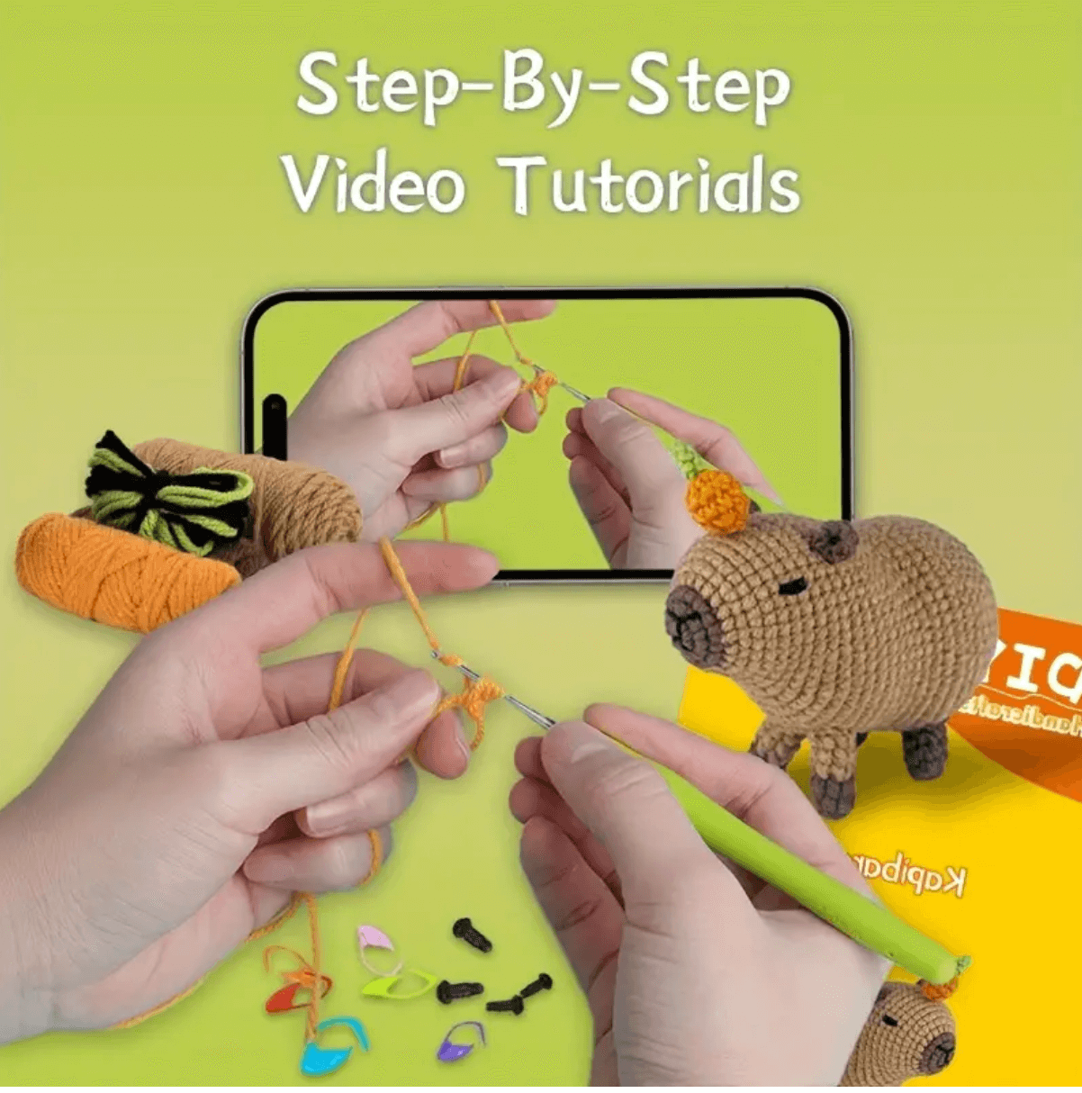 Amigurumi Capybara Kit