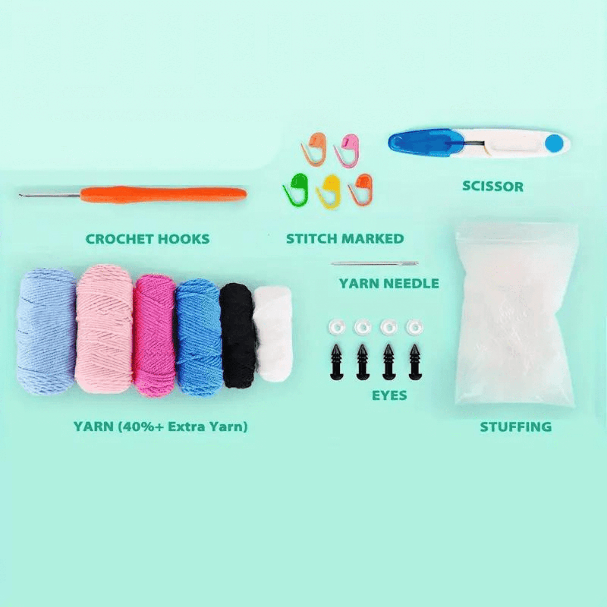 Starter Amigurumi Craft Kit