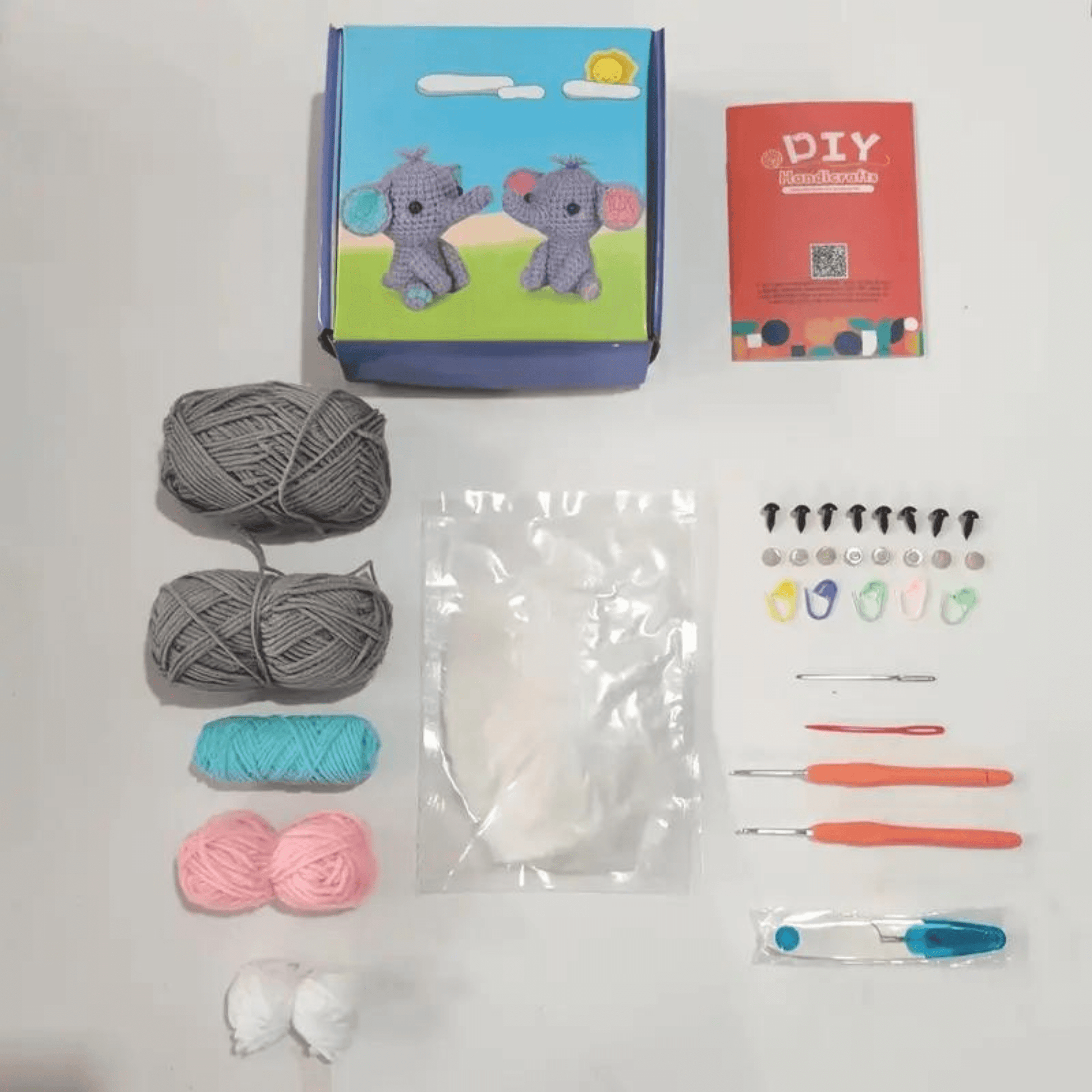 Amigurumi Elephant Starter Kit