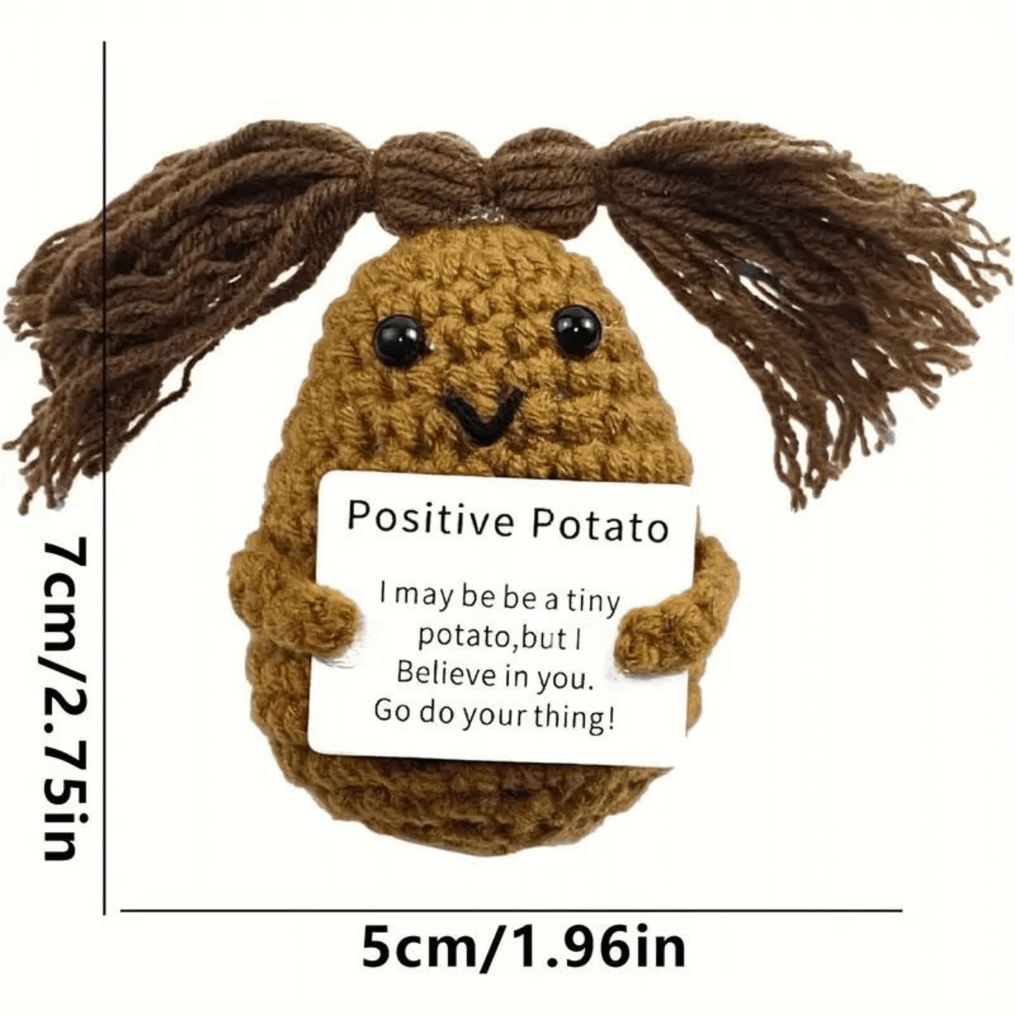 Handmade Crochet Potato Plushy