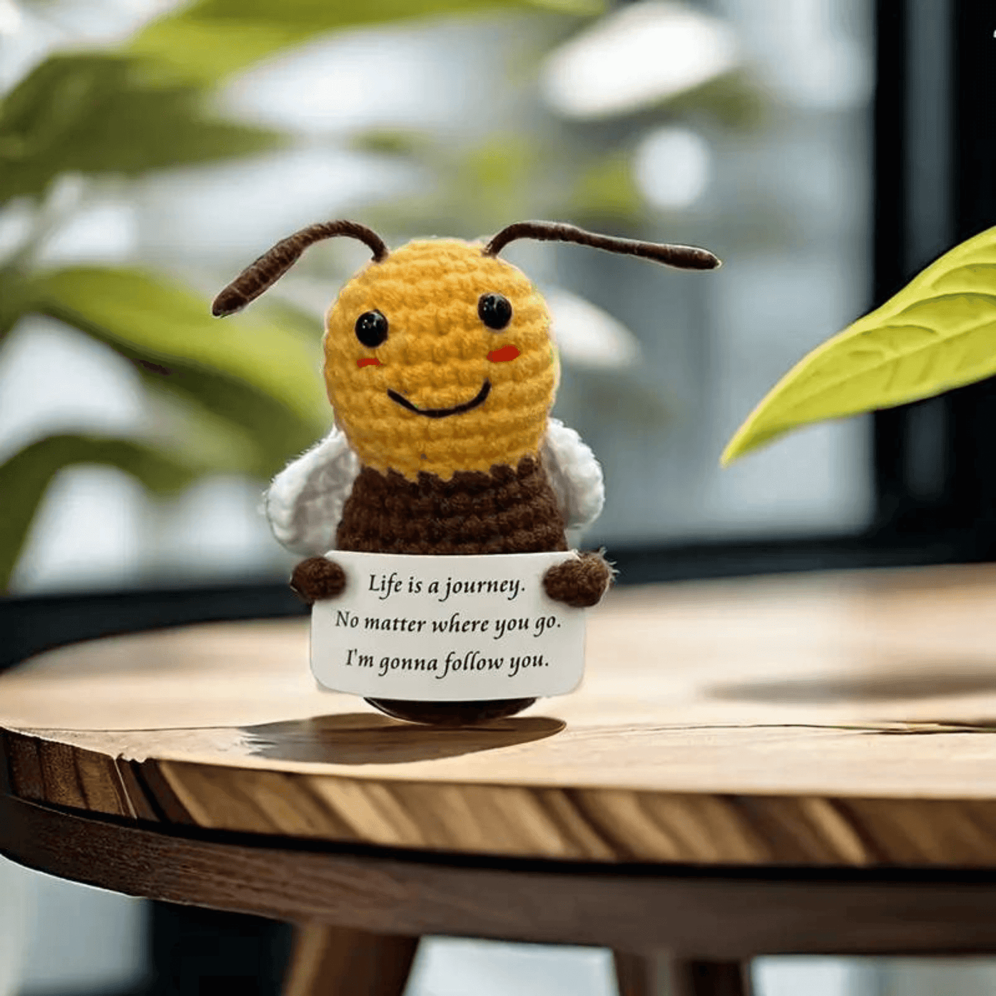 Handmade Knitted Crochet Bee