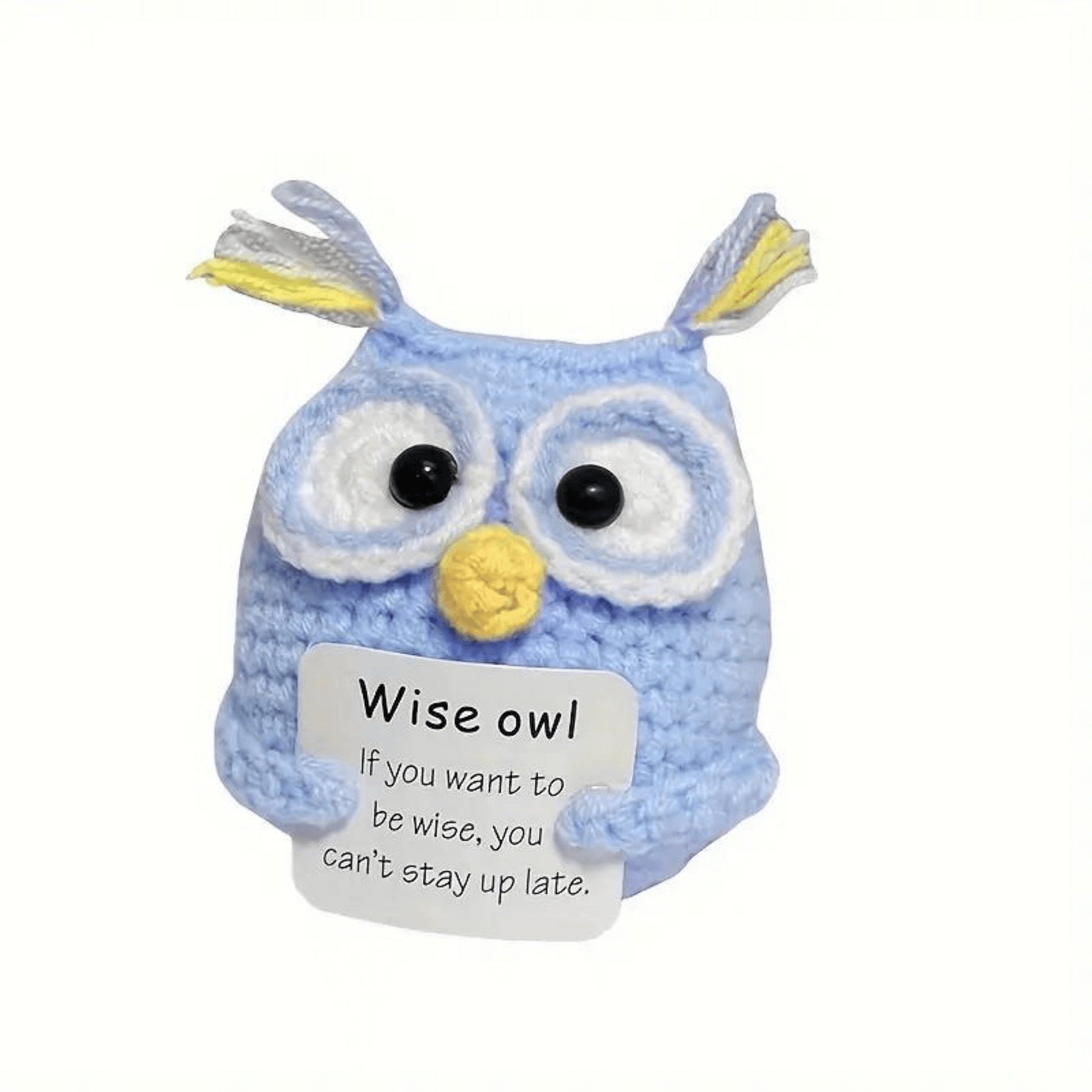 Amigurumi Owl With Positive Message Card