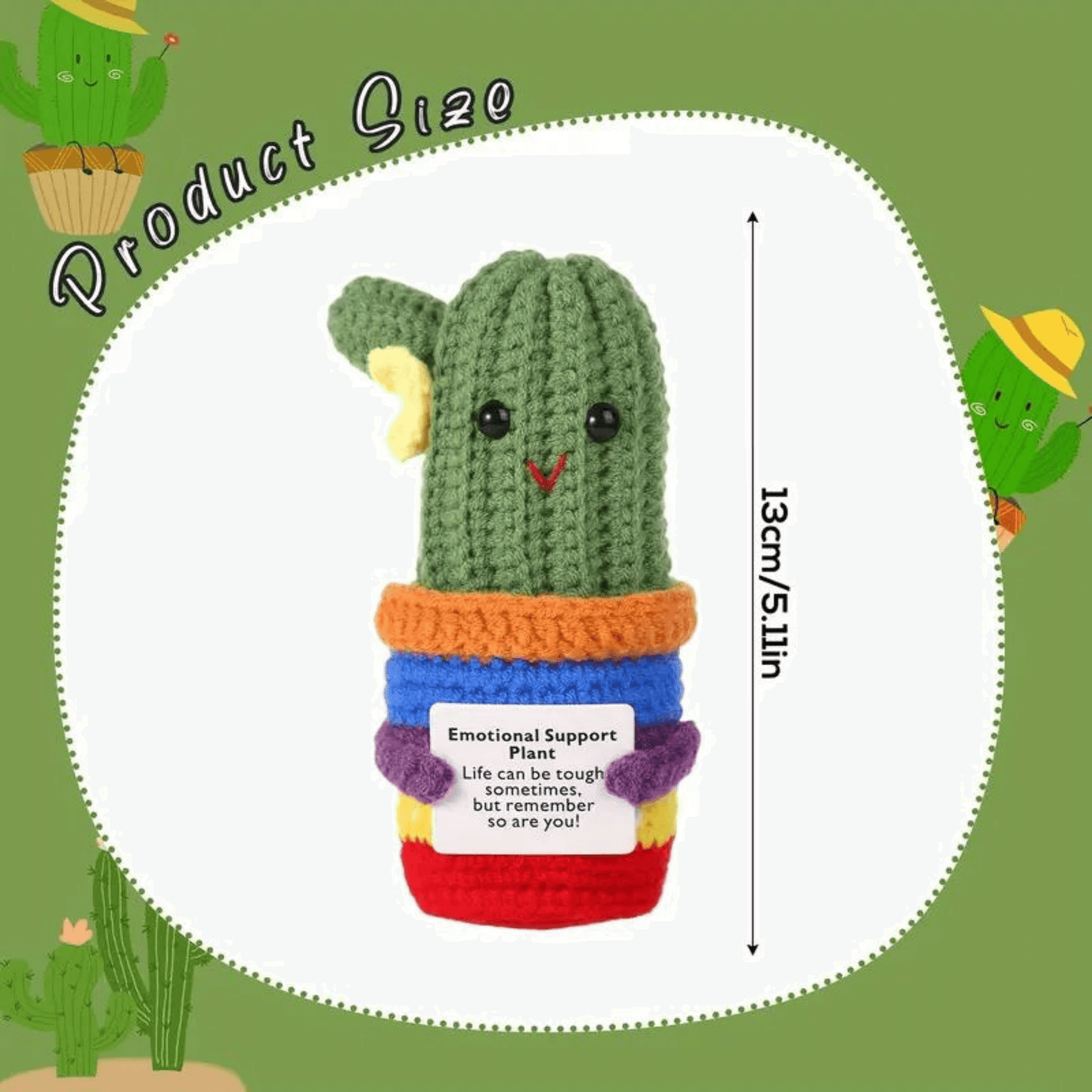 Handmade Amigurumi Cactus