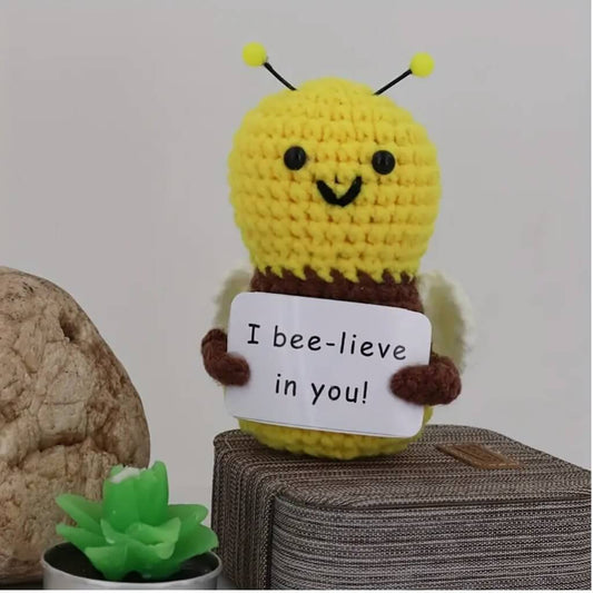 Handcrafted Crochet Amigurumi Bee Doll | Adorable Handmade Toy - Chopolino