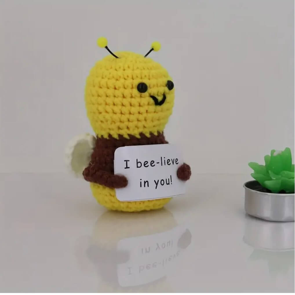 Handcrafted Crochet Amigurumi Bee Doll | Adorable Handmade Toy - Chopolino