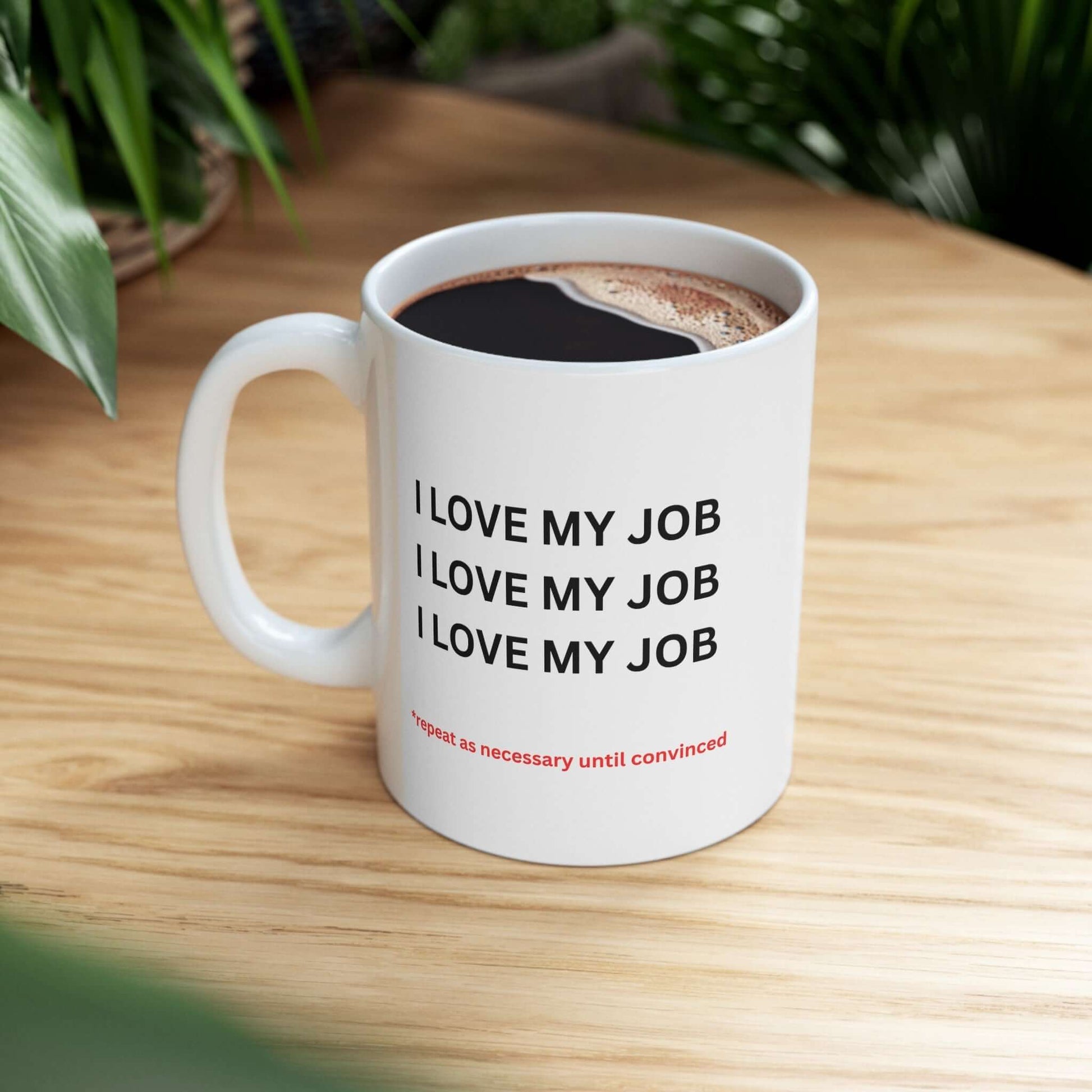 "I LOVE MY JOB" Ceramic Coffee Mug - Chopolino